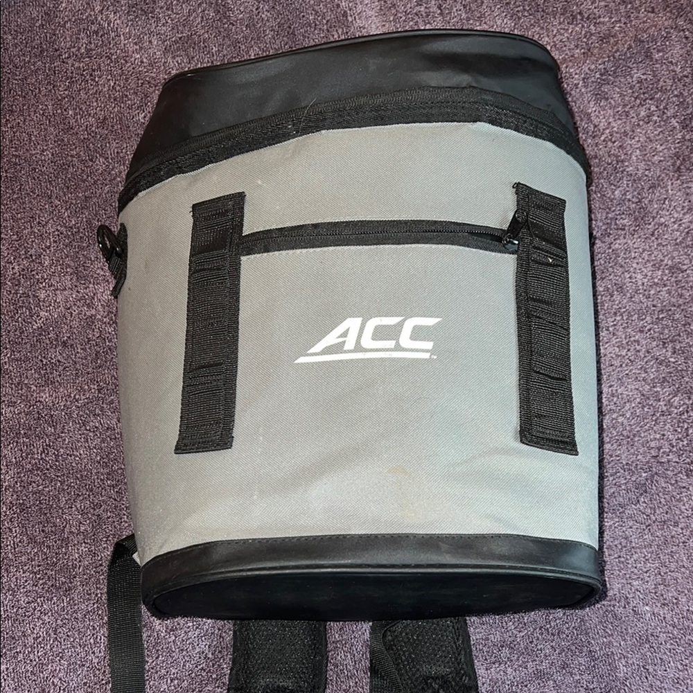 ACC Sleek Gray and Black Professional Cooler Backpacks